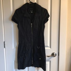 Twill Twenty Two Black Dress. Size P.